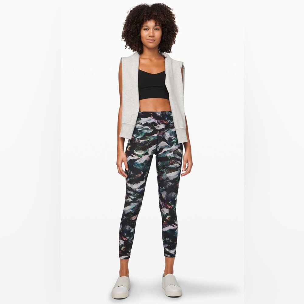 Lululemon Wunder Under Leggings *Luxtreme 25” - Glacier Camo Starlight Multi